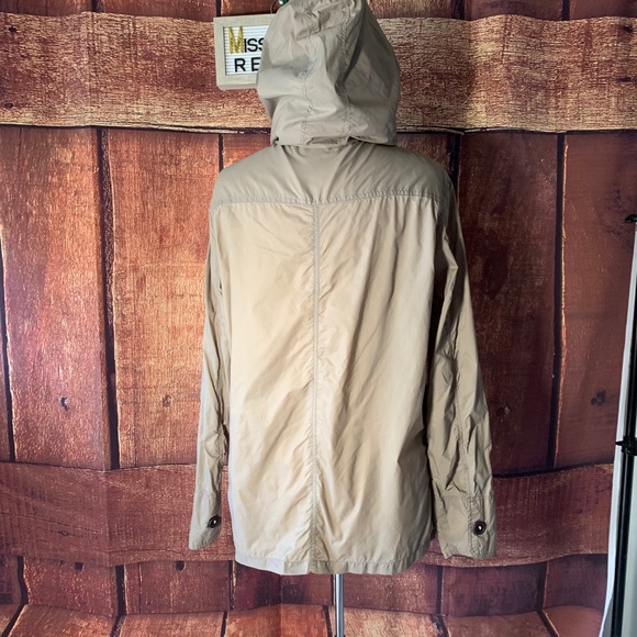 FINAL $ FIVE FOUR WIND PROOF TAN UTILITY JACKET - Picture 6 of 8